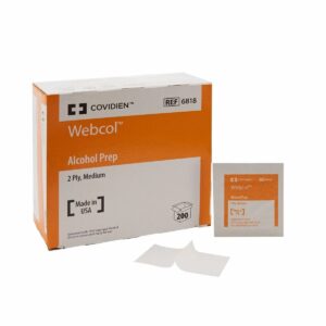 Alcohol Prep Pads (200 wipes)