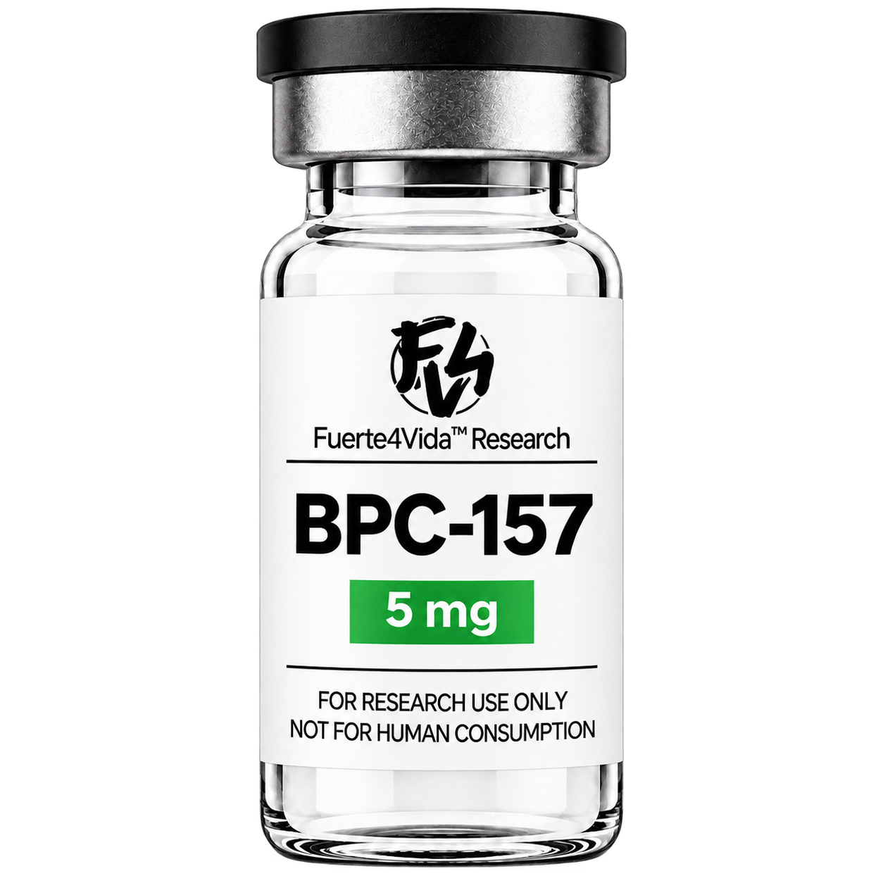 Fuerte4Vida Research BPC-157 5 mg vial