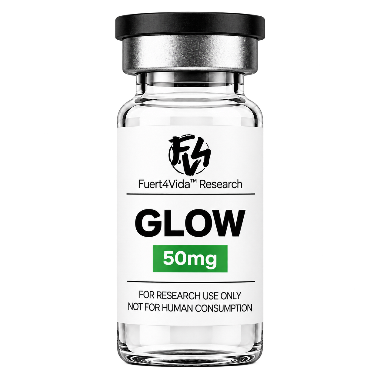 Fuerte4Vida Research GLOW 50 mg vial