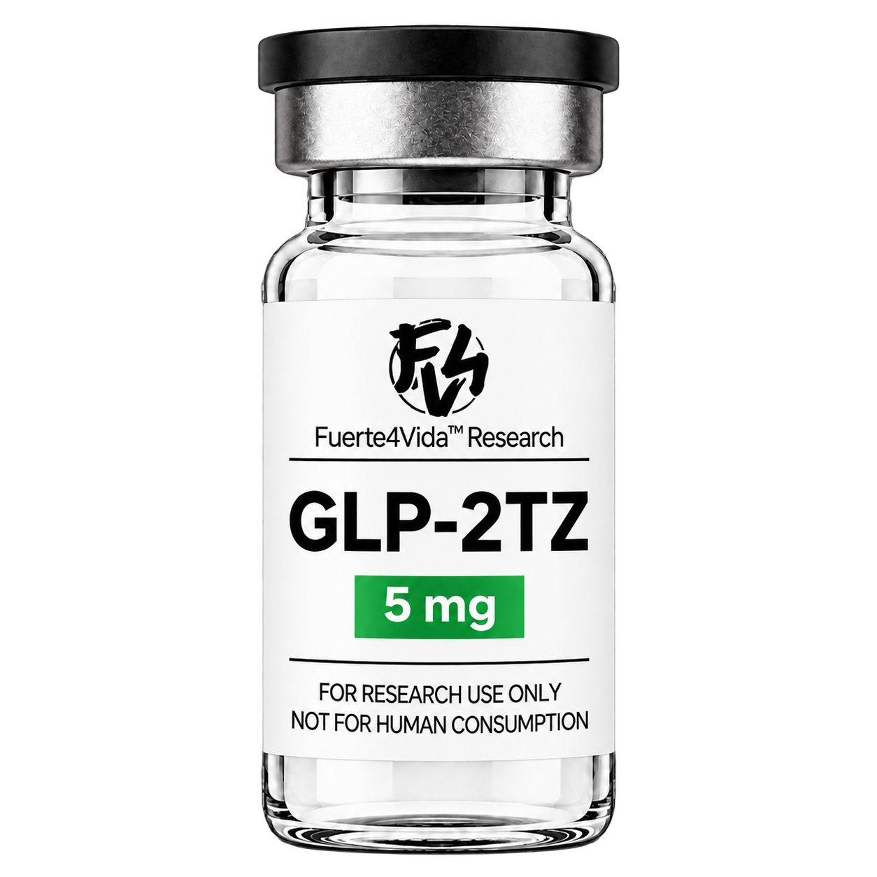 Fuerte4Vida Research GLP-2TZ 5 mg vial