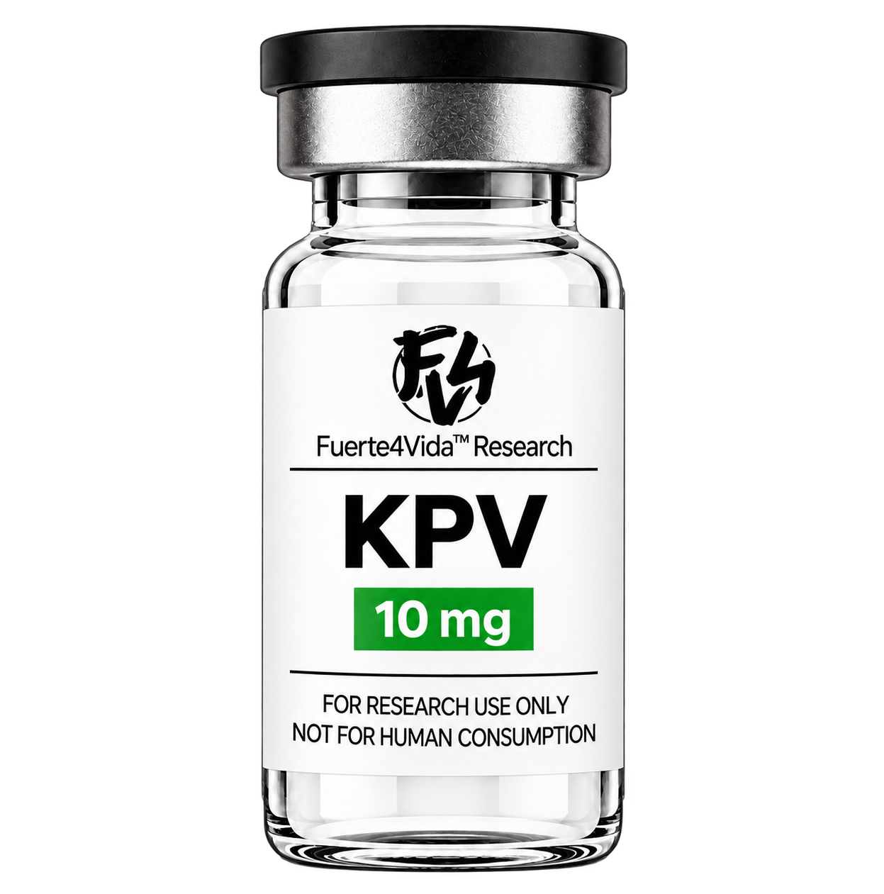 Fuerte4Vida Research KPV 10 mg vial